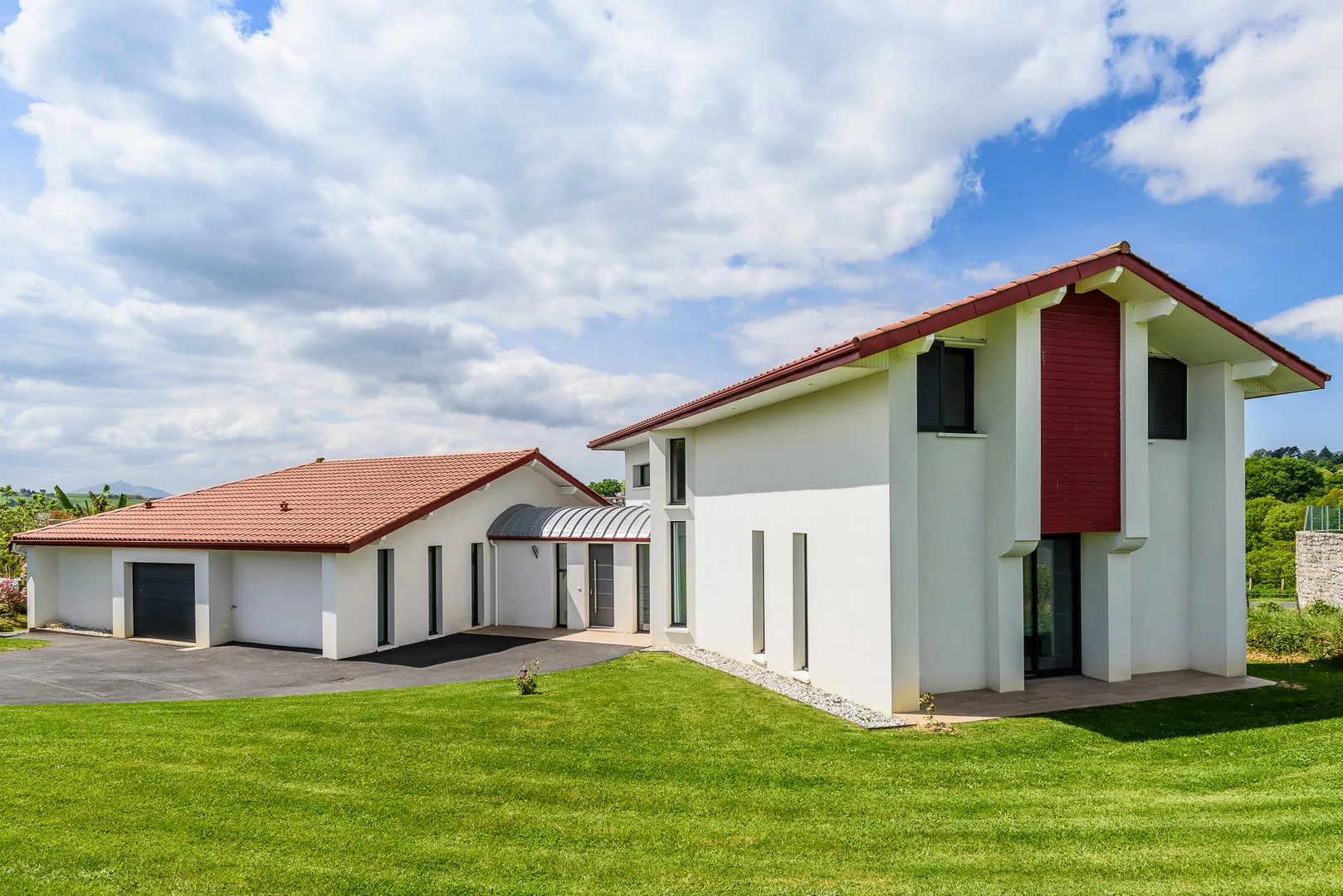 Maison moderne – réalisation Castors Basques au Pays Basque