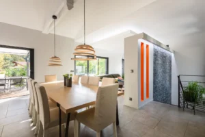 Création d'une habitation moderne type loft – réalisation Castors Basques au Pays Basque