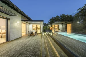 Création d'une habitation moderne type loft – réalisation Castors Basques au Pays Basque