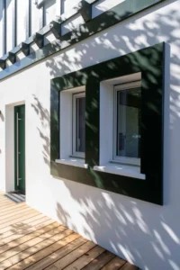 Complète transformation d'une maison, avec agrandissement et surélévation – réalisation Castors Basques au Pays Basque