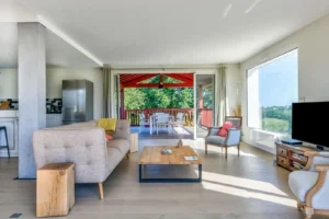 Rénovation complète et extension d'une maison – réalisation Castors Basques au Pays Basque